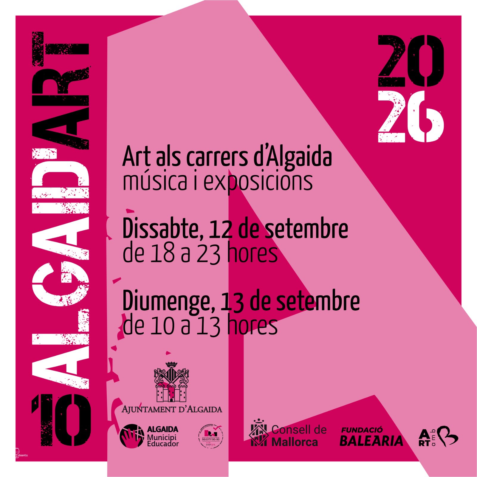 Cartel oficial de Algaid’Art