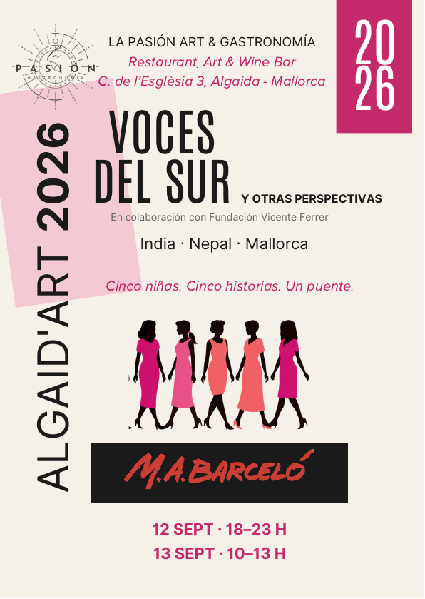Cartel de la exposición Voces del Sur