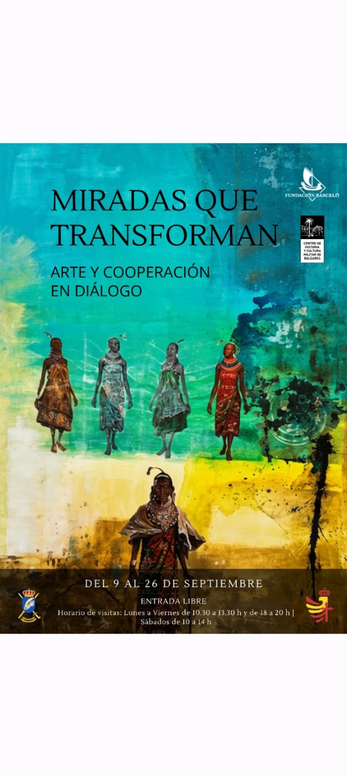 Cartel de Miradas que transforman
