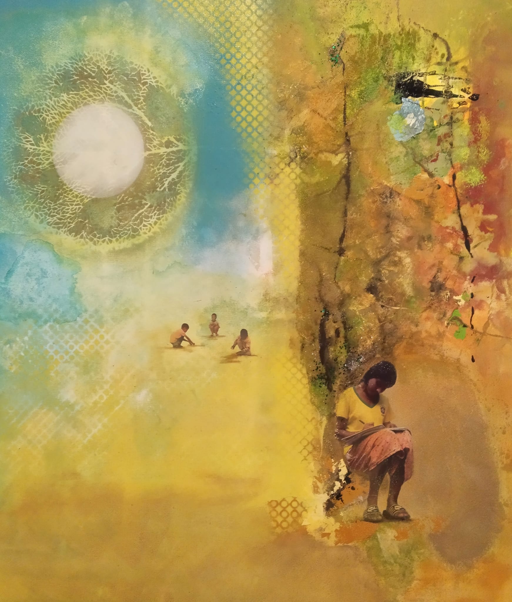 Obra pictórica Renuka
